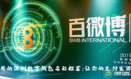 可爱又实用的深圳数字钱包名称推荐：让你的支付生活更添乐趣
