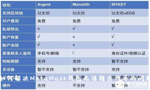  如何解决MetaMask钱包无法转出代币的问题？