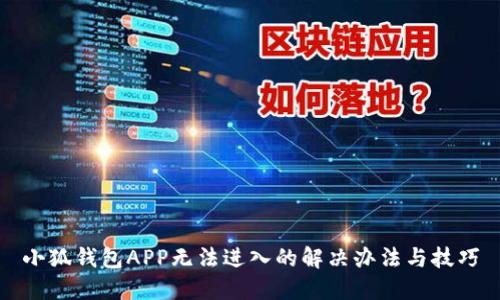 小狐钱包APP无法进入的解决办法与技巧