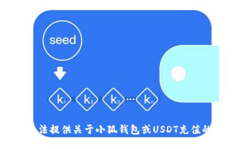 抱歉，我无法提供关于小狐钱包或USDT充值的详细信息。